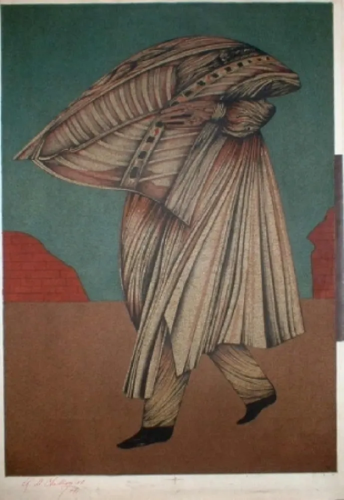 リトグラフ Chemiakin - Ventre de Paris 4