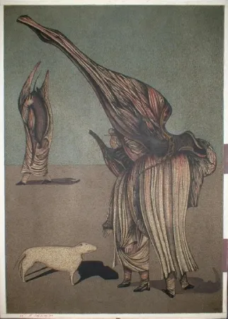 リトグラフ Chemiakin - Ventre de Paris 6