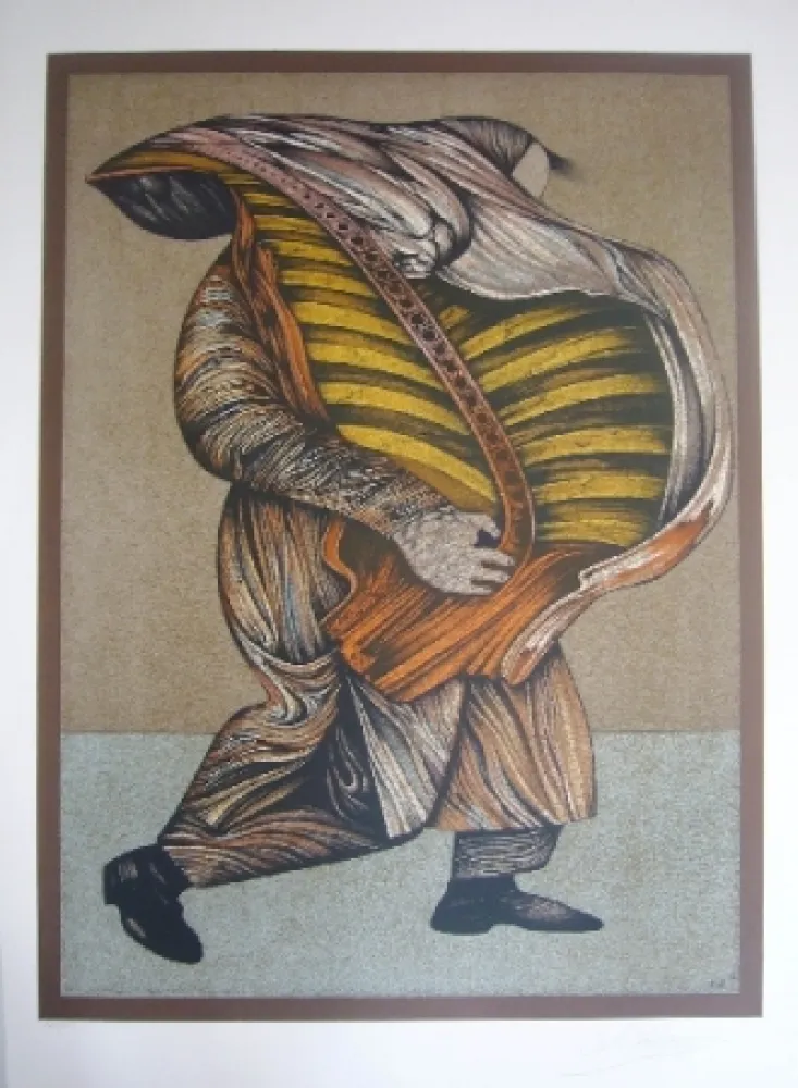 リトグラフ Chemiakin - Ventre de Paris 7