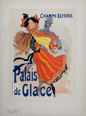 リトグラフ Cheret - Les Palais de Glace, Les Maitres de L’Affiche