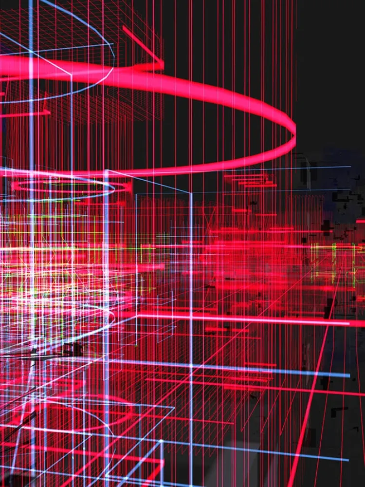 多数の Chevalier - Meta cités filaire rouge