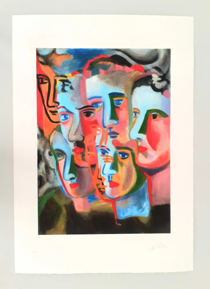 エッチングと　アクチアント Chia - Enigma dei volti