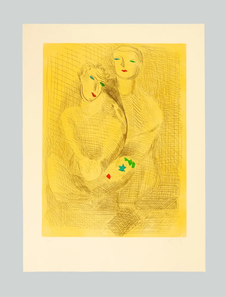 エッチングと　アクチアント Chia - Improvvisazioni su Leonardo (A)