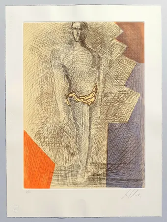 エッチングと　アクチアント Chia - Improvvisazioni su Leonardo (B)