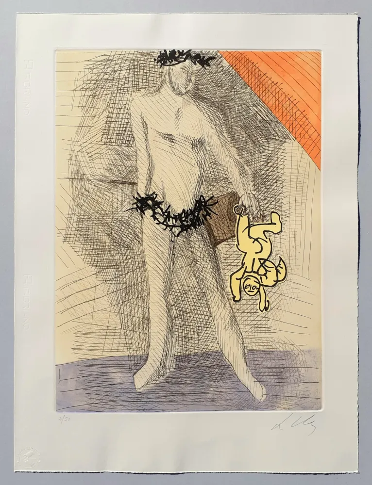 エッチングと　アクチアント Chia - Improvvisazioni su Leonardo (E)