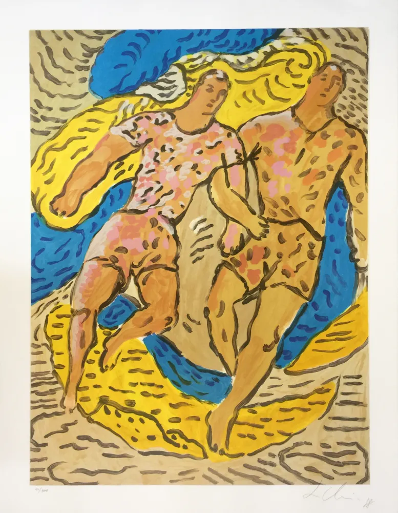 リトグラフ Chia - OLYMPIC ATHLETES