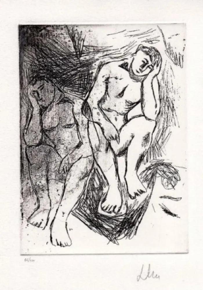 エッチング Chia - Tot epigrammi di nero