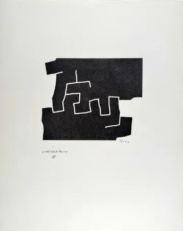 木版 Chillida - 10e anniversaire Fondation Maeght 