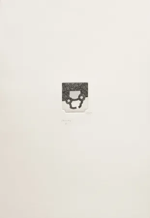 リトグラフ Chillida - 12th anniversary of Galeria Joan Prats