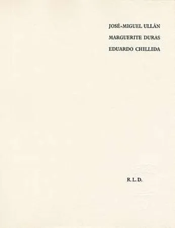 挿絵入り本 Chillida - Adoración