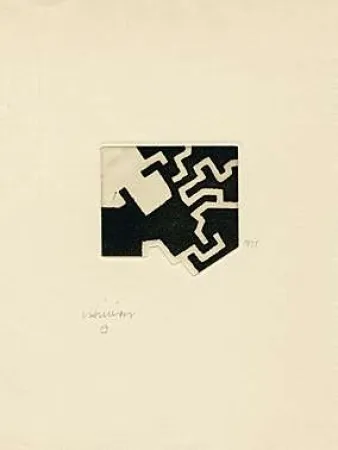 彫版 Chillida - Adoracion