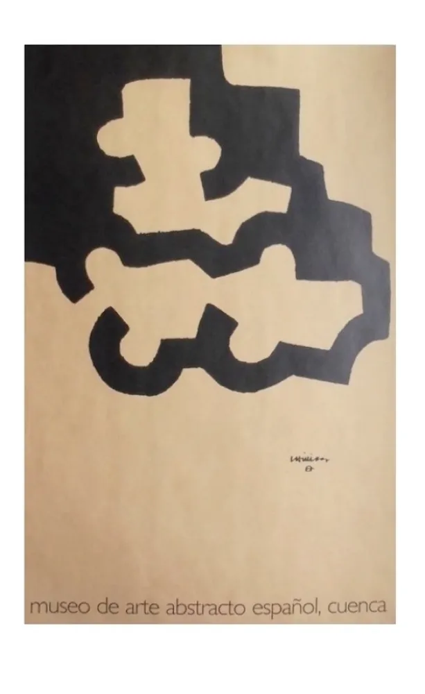 リトグラフ Chillida - Affiche Museum Cuenca