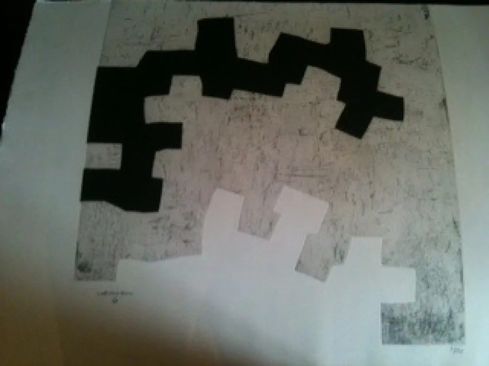 エッチング Chillida - Aldikatu III