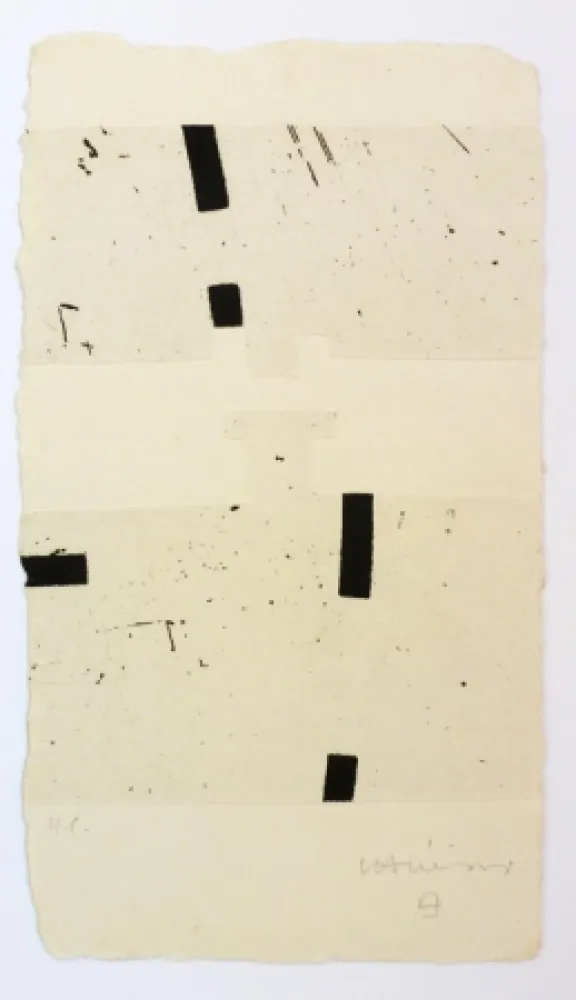 彫版 Chillida - Argi