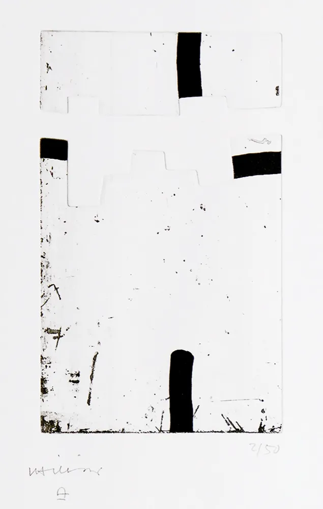 エッチングと　アクチアント Chillida - Argi IV