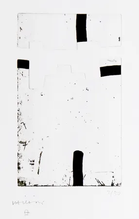 エッチングと　アクチアント Chillida - Argi IV