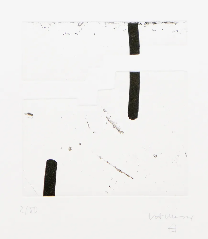 エッチングと　アクチアント Chillida - Argi V