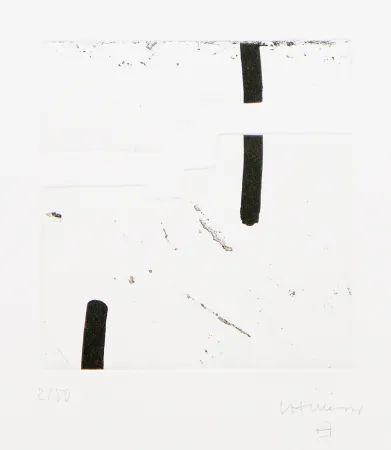 エッチングと　アクチアント Chillida - Argi V