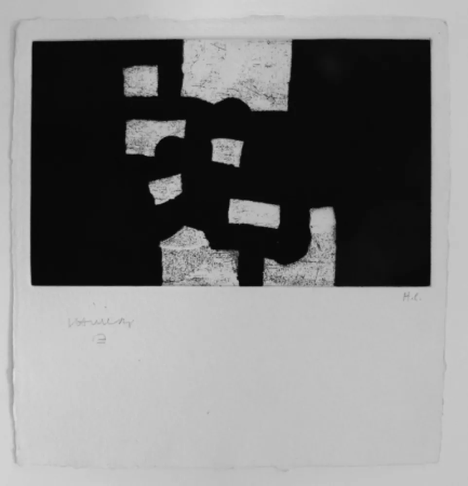 彫版 Chillida - Bultzada