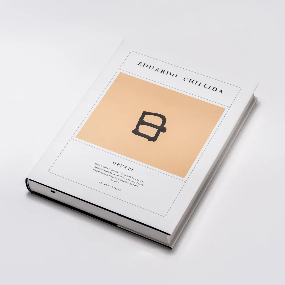 彫版 Chillida - Catalog raisonné of graphic work.