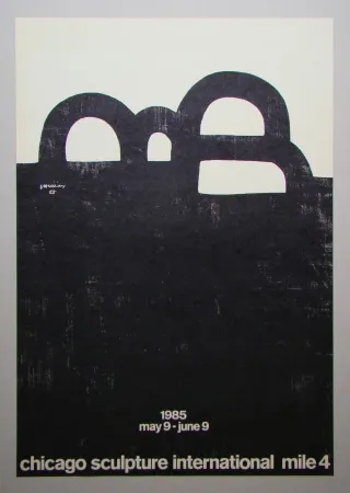 リトグラフ Chillida - Chicago