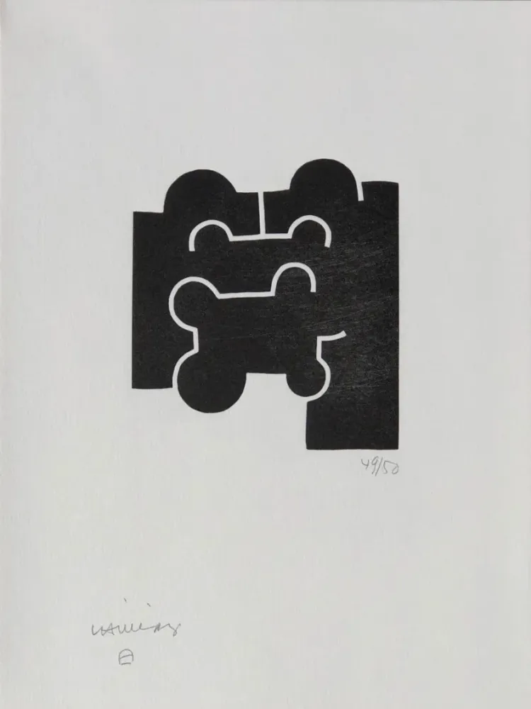 彫版 Chillida - Cioran XXV