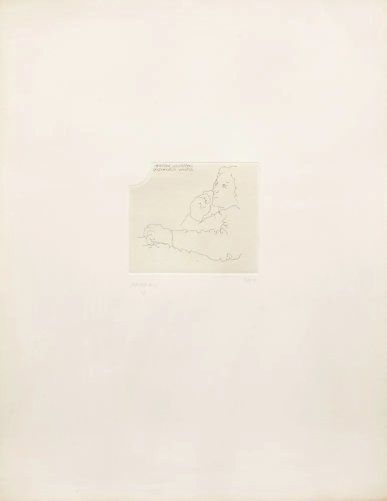 エッチング Chillida - Copernico