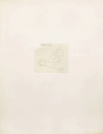 エッチング Chillida - Copernico ( Kopernikus)