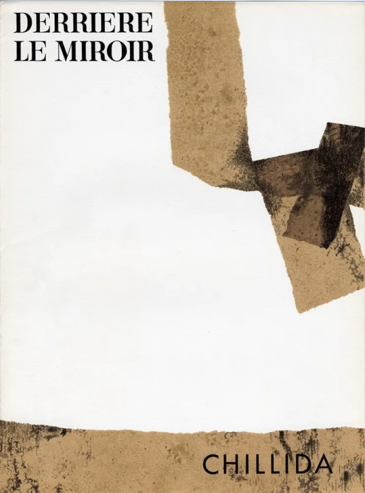 挿絵入り本 Chillida - Derrière le Miroir n° 124. CHILLIDA. 1961