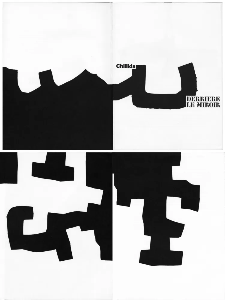 挿絵入り本 Chillida - Derrière le Miroir n° 204 . CHILLIDA . Juin 1973.