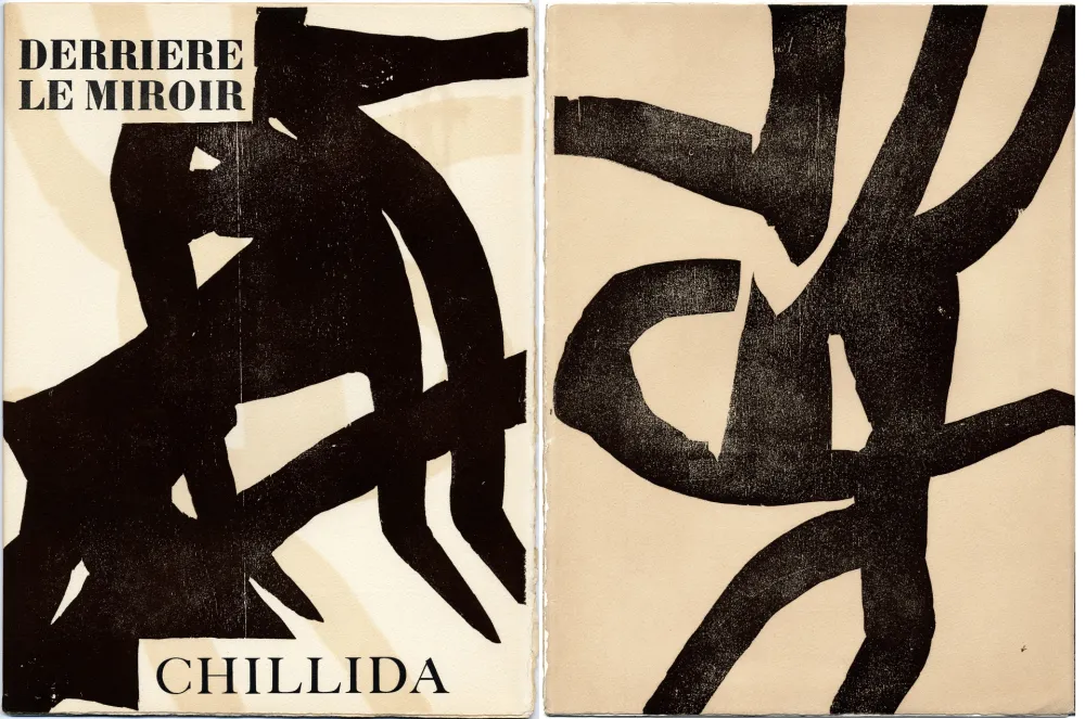挿絵入り本 Chillida - DERRIÈRE LE MIROIR N °90-91. CHILLIDA. Oct.-Novembre 1956.
