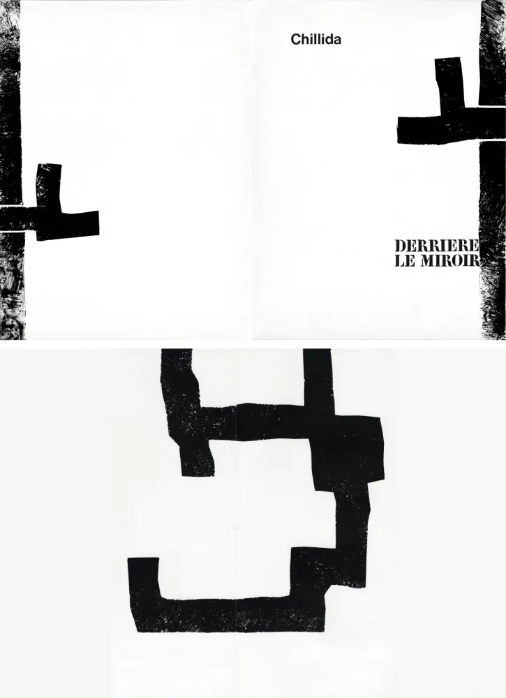 挿絵入り本 Chillida - DERRIÈRE LE MIROIR N°183. CHILLIDA. Février 1970.