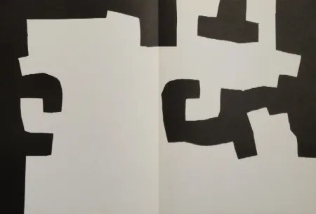 挿絵入り本 Chillida - DERRIÈRE LE MIROIR, No 204. Chillida. 
