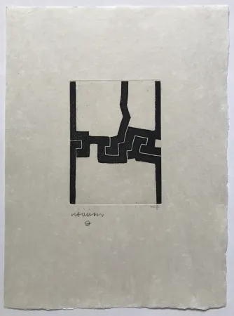 彫版 Chillida - Eintsu (Paroles Peintes V)