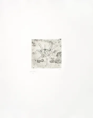 彫版 Chillida - Enda VI 