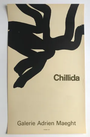 掲示 Chillida - Galerie Adrien Maeght