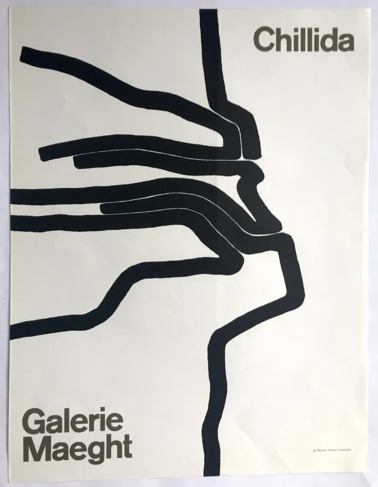掲示 Chillida - Galerie Maeght