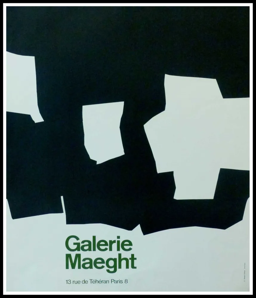 掲示 Chillida - GALERIE MAEGHT PARIS 
