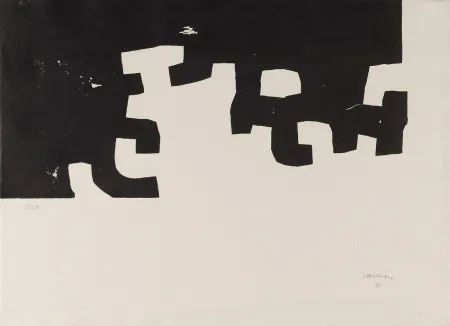 木版 Chillida - Gili III