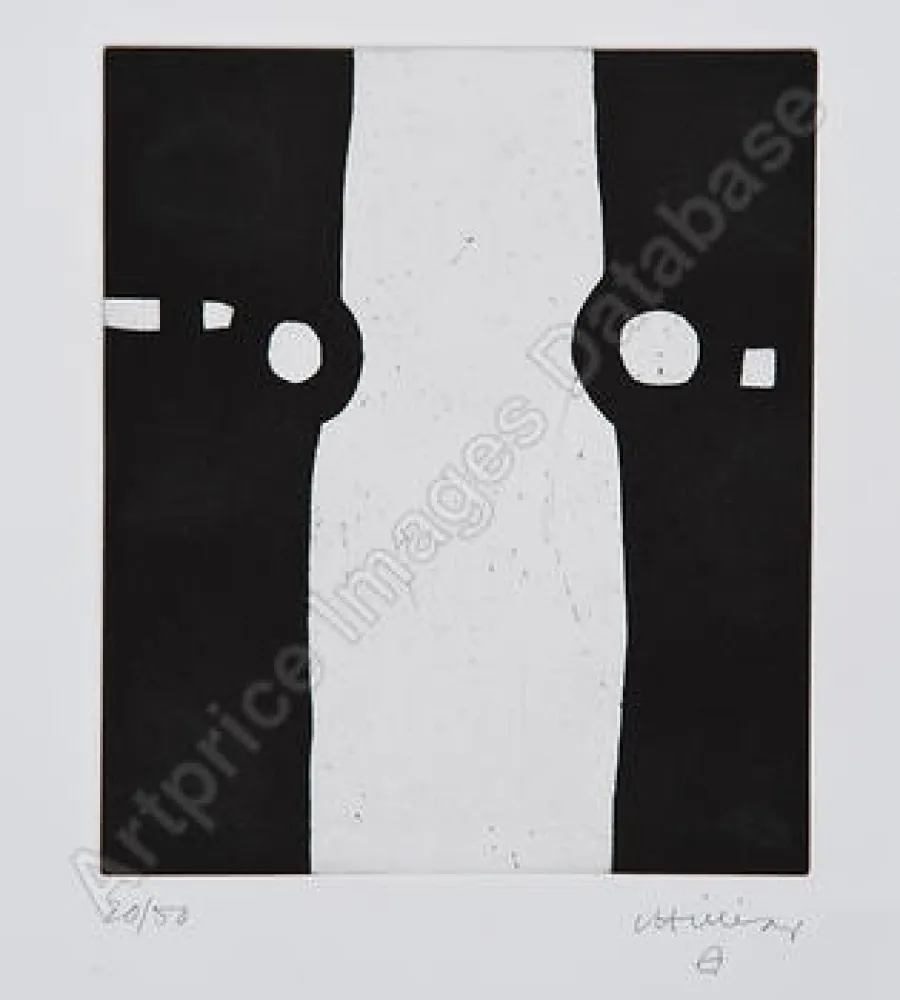 エッチング Chillida - Homenaje a Cristobal Balenciaga I