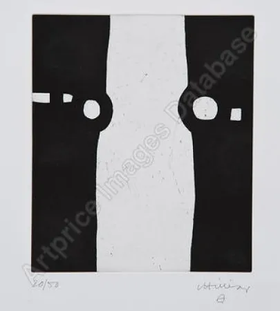 エッチング Chillida - Homenaje a Cristobal Balenciaga I
