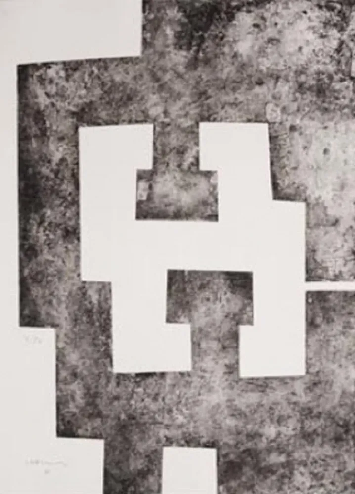 エッチング Chillida - La Nuit