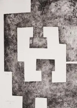 エッチング Chillida - La Nuit