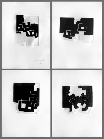 挿絵入り本 Chillida - Le sujet...