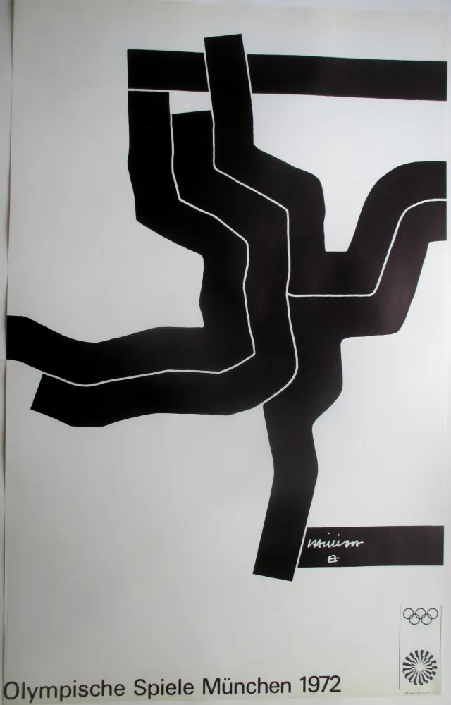 リトグラフ Chillida - Olympic Games 1972, original lithograph