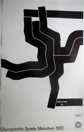 リトグラフ Chillida - Olympic Games 1972, original lithograph