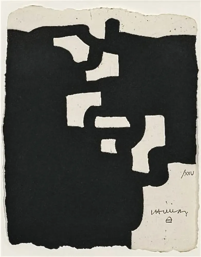エッチング Chillida - UNTITLED