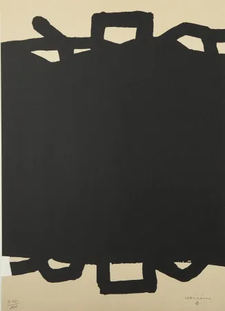 リトグラフ Chillida - Untitled, ca.