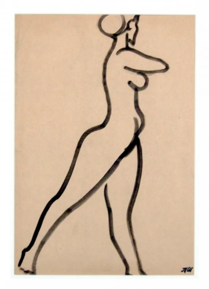 技術的なありません Chilovskaia - Nu debout