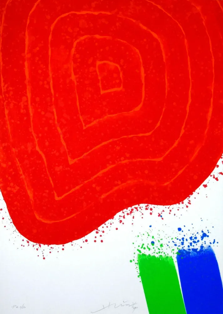 シルクスクリーン Chin - Senza titolo